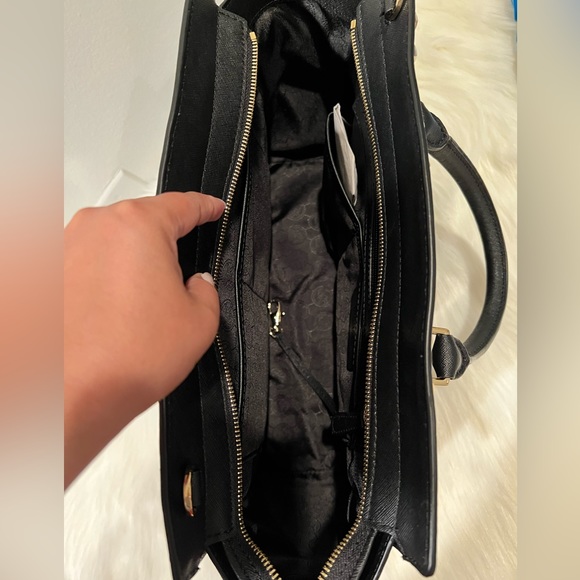 NWOT Michael Kors Selma Studded Medium Satchel Bag - Picture 7 of 11